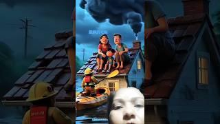 barish ki vajah se gaon mein badh a gai #Chandni#trending video