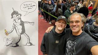 MEETING JOHN DIMAGGIO, STEVEN OGG, NED LUKE AND SHAWN FONTENO! DUBLIN COMIC CON VLOG!