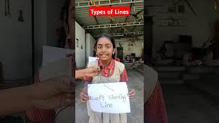 Types of Lines #lines #curve #standing #perpendicularlines #schooleducation #education #school 