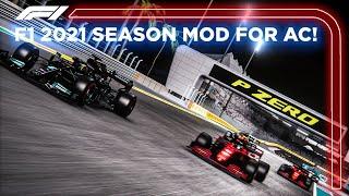 F1 2021 FREE MOD For Assetto Corsa! | Accurate Models, Realistic Sounds and More!