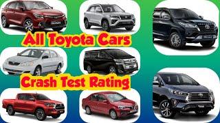 All TOYOTA Cars Crash Test Videos || Urban Cruiser, Glanza, Etios, Innova, Fortuner, Corolla, Yaris