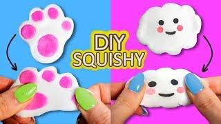 DIY АНТИСТРЕСС игрушки! СКВИШИ всего из 2 ингредиентов / Squishy СВОИМИ РУКАМИ  Afinka