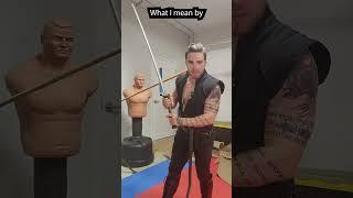 BEST Solo Training Sword! Red Dragon Longsword