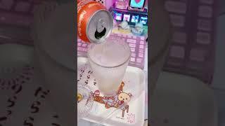 Poppi Drink ASMR #poppi #soda #kawaii #asmr #aesthetic #pinksetup