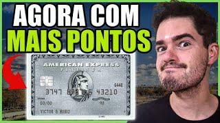 Cartão de Crédito American Express The Platinum Card ( TPC ) Com Muito Mais Pontos [OPORTUNIDADE]