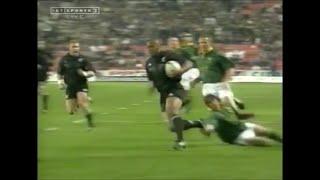 Rassie Erasmus try saving tap tackle on Lomu