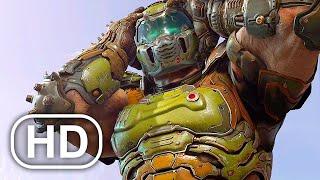 DOOM ETERNAL THE ANCIENT GODS PART 1 & 2 All Cutscenes Full Movie (2021) 4K ULTRA HD