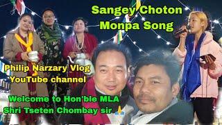 Losar celebration by Sangey choton Monpa Song, @PhilipNarzaryVlog