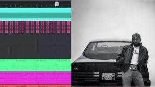 kendrick lamar - tv off ( fl studio mobile remake + free FLP )