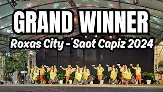 Grand Winner:  Inilusan Folk Dance performed by Roxas City during the Saot Capiz 2024