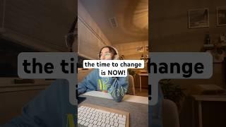 the time to change is NOW’ #graphicdesignerslife #newyearnewyou