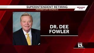 Hoover City Schools superintendent announces retirement plans