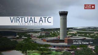 IVAO Online ATC | Jakarta Radar (East) WIIF_E_CTR | 2024-Nov-24