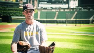 Dustin Pedroia and the new Wilson A2000 DP15 glove