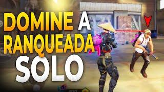 4 DICAS para VOCÊ AMASSAR na RANQUEADA SOLO de FREE FIRE