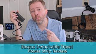 Baseus Detachable Travel Power Strip Review – The Ultimate Compact Charging Solution!