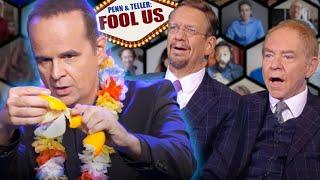 Can Topas FOOL Penn & Teller with an ORANGE?!