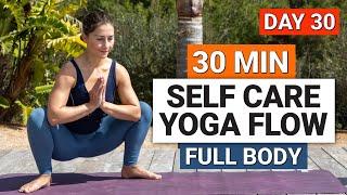 30 Min Self Care Yoga To Relax & Unwind | Day 30 June Improvers Challenge