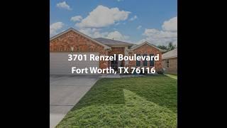 3701 Renzel Boulevard Fort Worth TX 76116 | 3 Bedroom Home For Sale