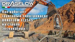 Шламовый грунтовый насос EL354S с электроприводом // насос Dredging Pump  Dragflow EL354S