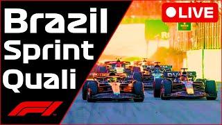 F1 LIVE - Brazil GP SPRINT QUALI - Commentary + Live Timing