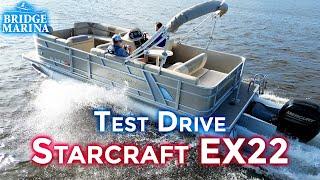 Starcraft EX22 with a 150 HP Mercury Engine (with Bonus Drone Footage): Boat Review and Test Drive