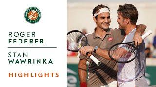 Roger Federer vs Stan Wawrinka - Quarterfinals Highlights | Roland-Garros 2019