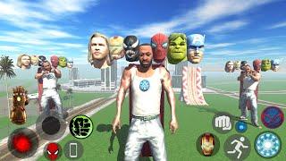 Franklin Play Avengers Mode- INDIAN BIKES DRIVING 3D