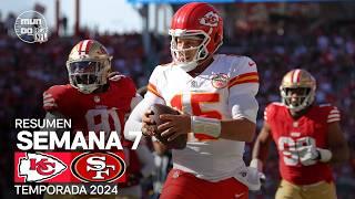 Kansas City Chiefs vs. San Francisco 49ers | Resumen en español | NFL Semana 7 - Highlights 2024