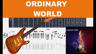 ORDINARY WORLD  | DURAN DURAN | GUITAR Tab| TUTORIAL#Mastertabs#BestFreeYoutubeMusic# #pop #rock