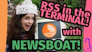 Newsboat RSS reader: fight the algorithm from the terminal!