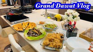 Grand Dawat Vlog | Friend k new ghar main pehli Dawat | Full menu and presentation 