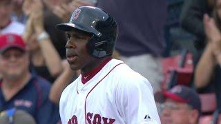 ATL@BOS: Castillo singles to short, scoring De Aza