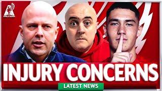 SLOT CONCERNED BY REDS INJURIES + LIVERPOOL LINKED WITH TWO SHOCK PLAYERS! Liverpool FC Latest News