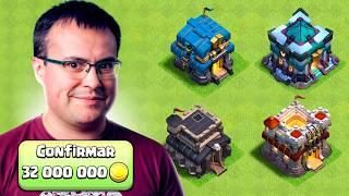 RECORD de Subidas de Ayuntamiento Simultáneas en Clash of Clans 