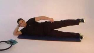 Side lying leg lifts