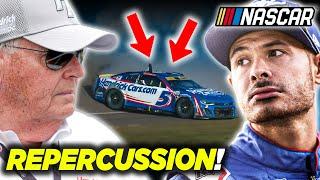 Rick Hendrick FURIOUS after Kyle Larson's RECKLESS move at Miami!