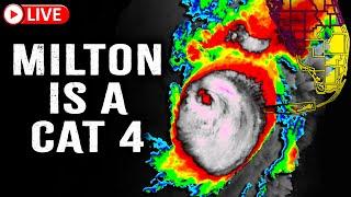 Major Hurricane Update: Milton's 8 Hours Until Catastrophic Impacts, with LIVE Cameras