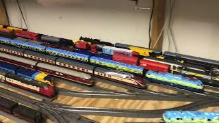 Märklin Class S 3/6 Bavarian Steam Locomotive w. Tender pulling Orient Express