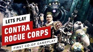 Contra Rogue Corps: First Co-op Gameplay