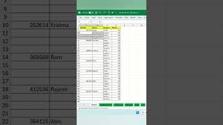 Fill all blanks cell at once in excel