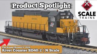 Product Spotlight | Scale Trains | N SD40-2 | DC/DCC & ESU LOKSound Equipped