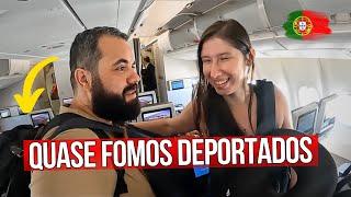 CHEGAMOS EM PORTUGAL E QUASE NÃO ENTRAMOS NA IMIGRAÇÃO! Como é o AEROPORTO GUARULHOS e o VOO na TAP