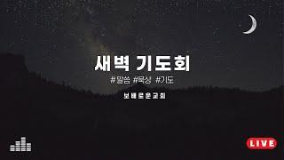 보배로운교회 실시간 새벽예배(25.06.18)