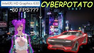 How to run Cyberpunk 2077 at 60 FPS on Intel HD/UHD Graphics (no joke)