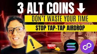 TOP 3 ALT COINS for 10x PROFIT | STOP WASTING TIME ON AIRDROP | TOP 3 ALTS for 2024