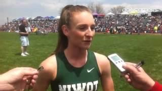 Elise Cranny of Niwot wins her last high school race at state #bocopreps