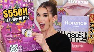 I SPENT $550 on BEAUTY ADVENT CALENDARS! ...was it worth it?