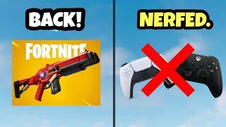 Stark Rifle BACK + Aim Assist NERFED.. (huge update)