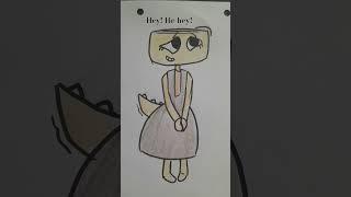 shelly is ignored.. #shelly #dw #dandysworld #drawing #animation